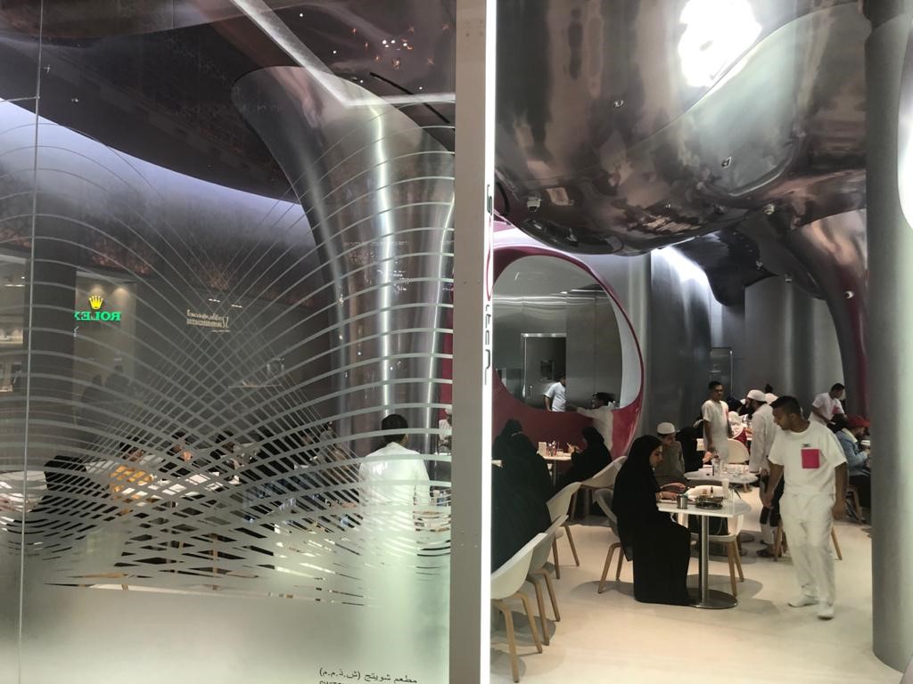 Dubai Glass Fiber Restaurant Interior 2