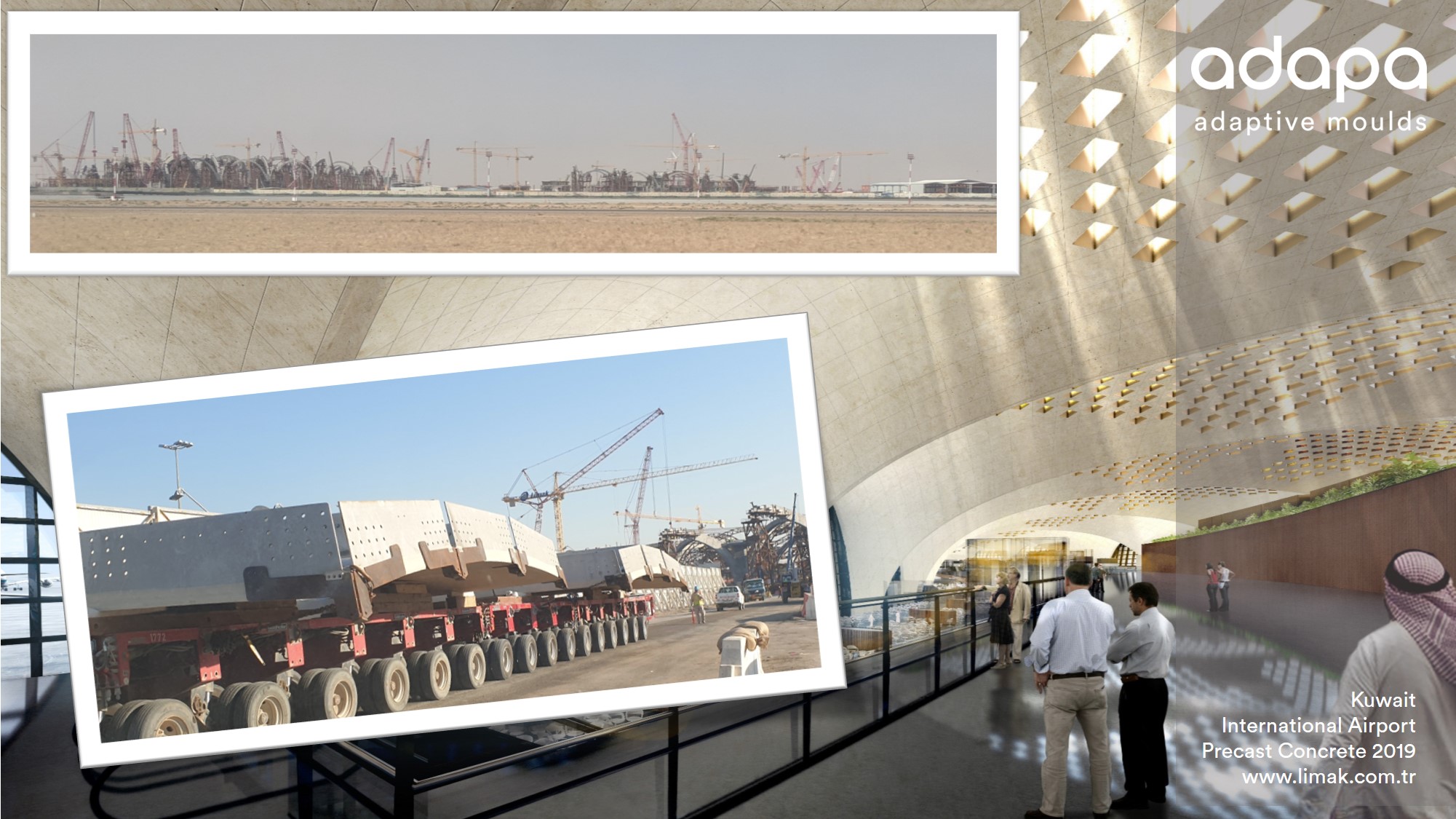 Kuwait International Airport Precast Concrete 2019