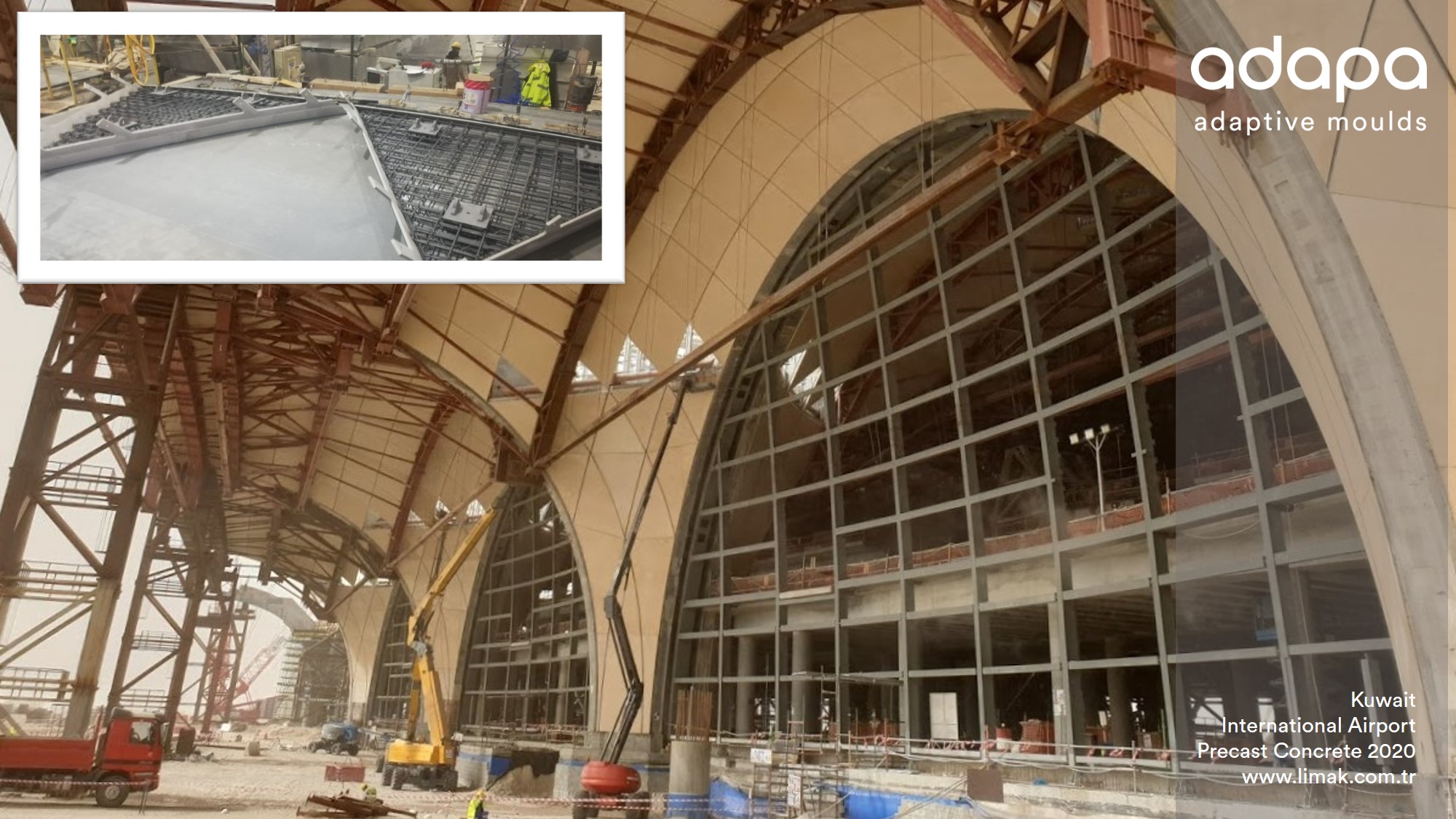 Kuwait International Airport Precast Concrete 2020