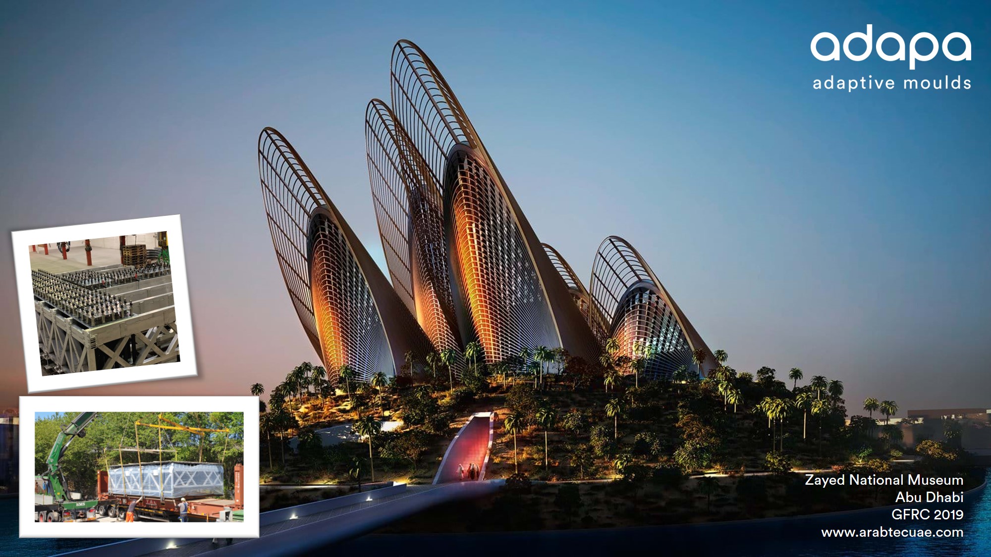 Zayed National Museum Abu Dhabi GFRC 2019