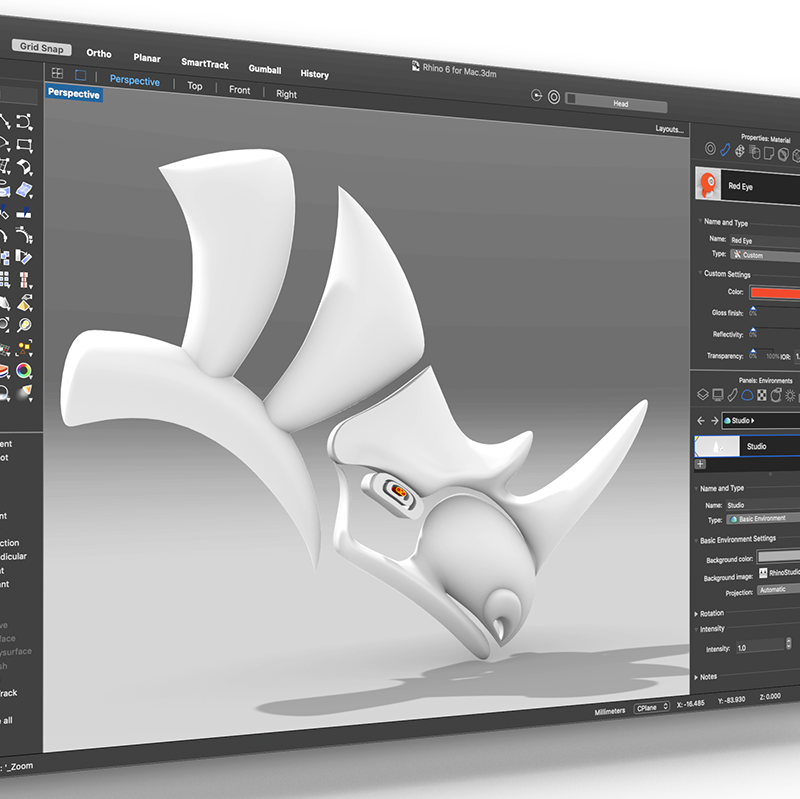 Rhinoceros 3D 8.0.23304.9001 download the new version for android